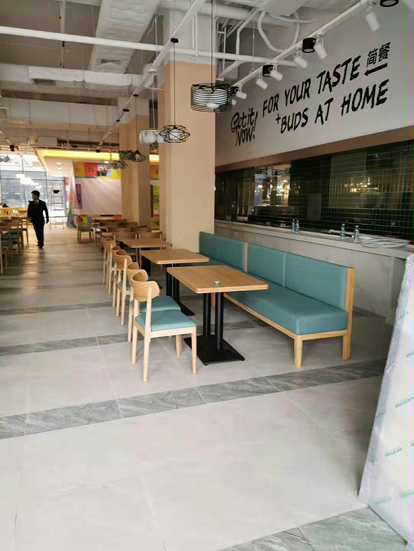 连锁店快餐厅桌椅