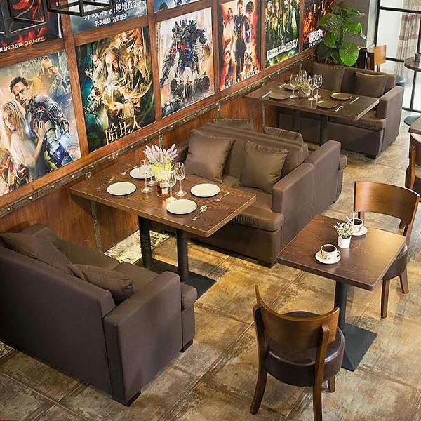 茶餐厅沙发定做