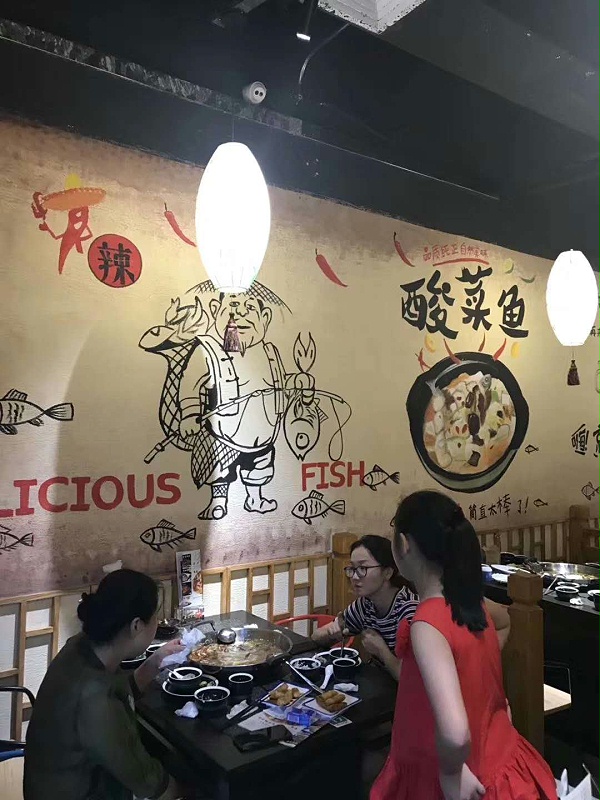 火锅店桌椅
