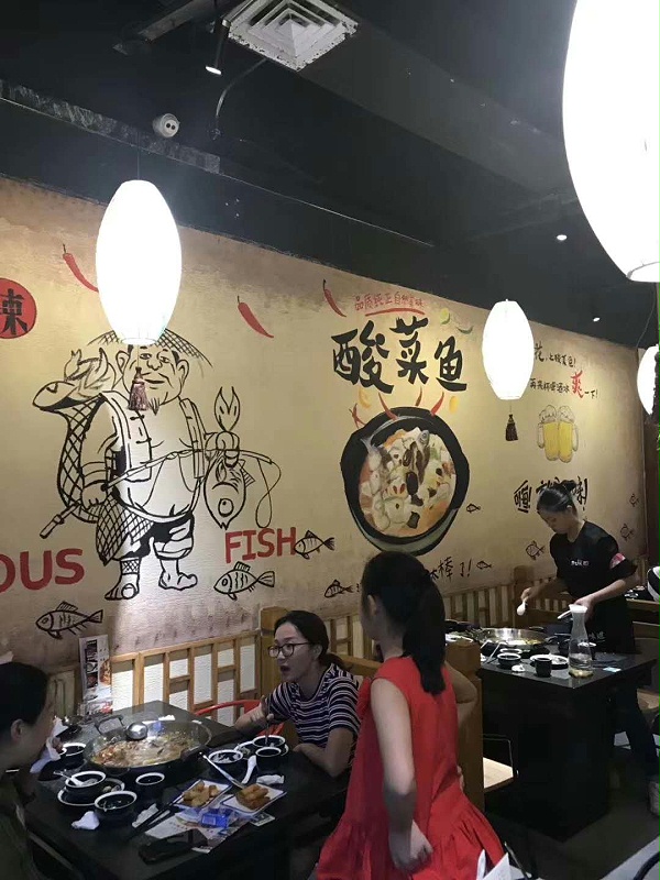 火锅店桌椅