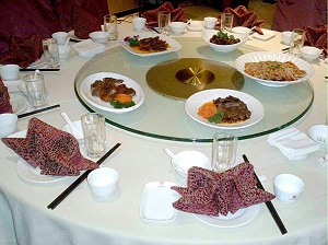 餐桌玻璃转盘