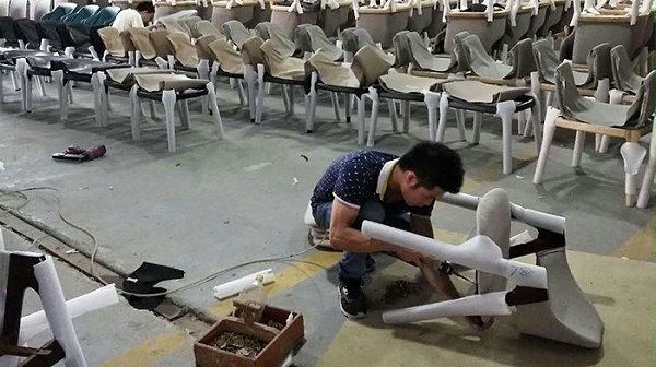皇烨家具-软包生产车间
