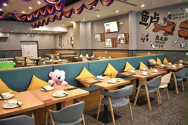餐厅卡座沙发