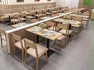 现代餐饮桌椅