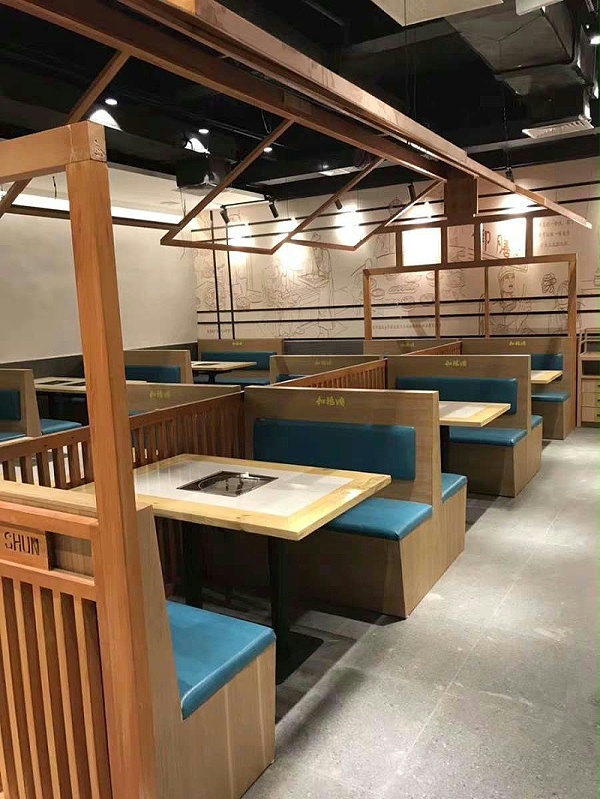无烟火锅桌椅