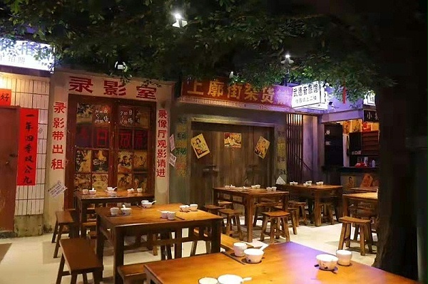 时尚餐厅桌椅订做