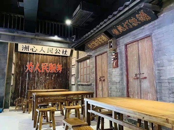 时尚餐厅桌椅订做