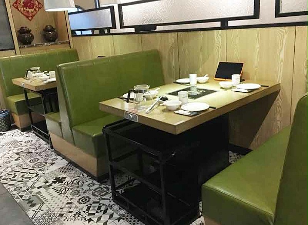 火锅桌椅组合