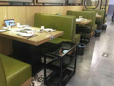 火锅桌椅组合