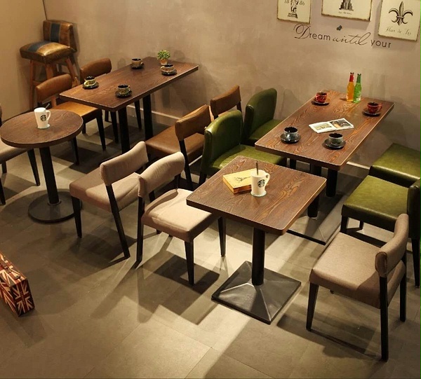 奶茶店桌椅组合