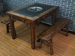 电磁炉火锅桌