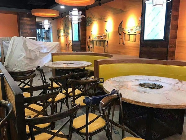 火锅桌椅定做