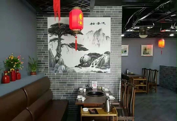 火锅店桌椅