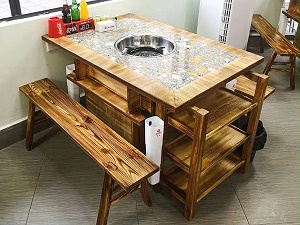 火锅桌椅