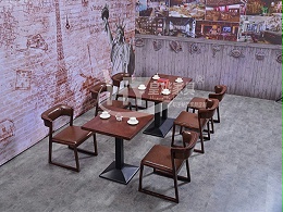 白蜡木高档餐桌椅组合