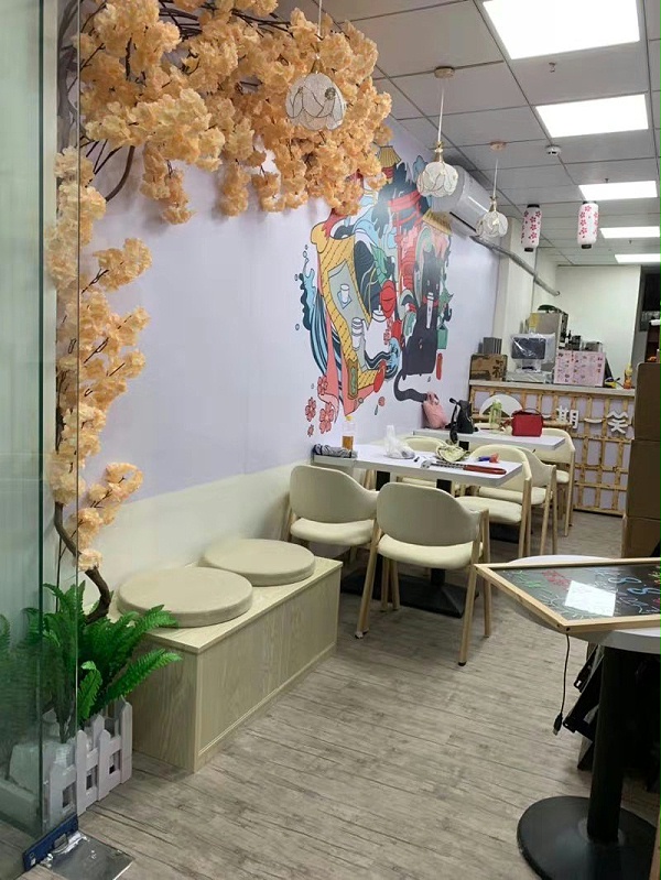 奶茶店桌椅