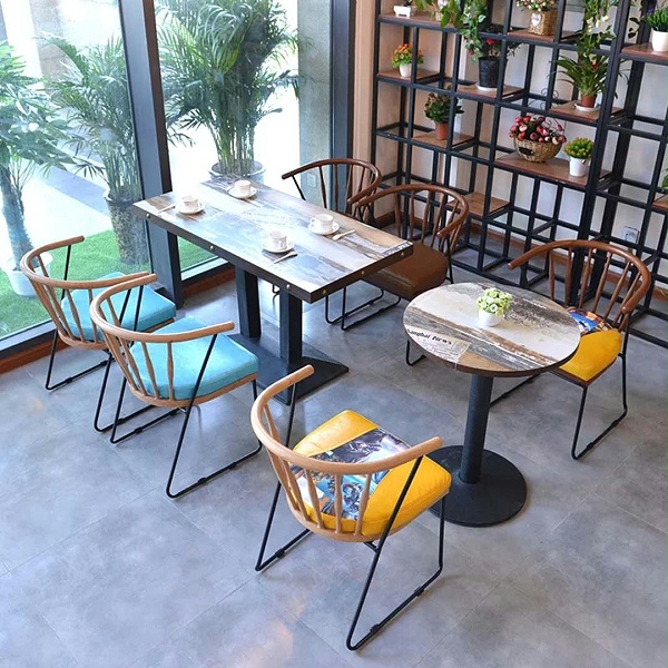 主题餐厅餐桌椅组合