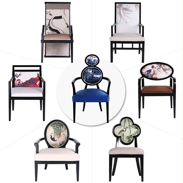新中式餐椅