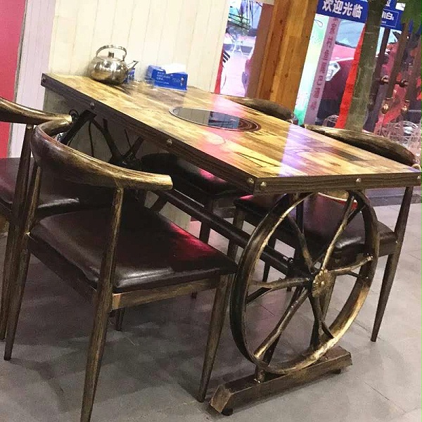 电磁炉火锅桌