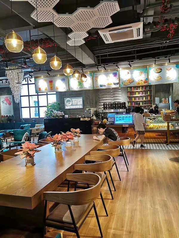 奶茶店桌椅定制