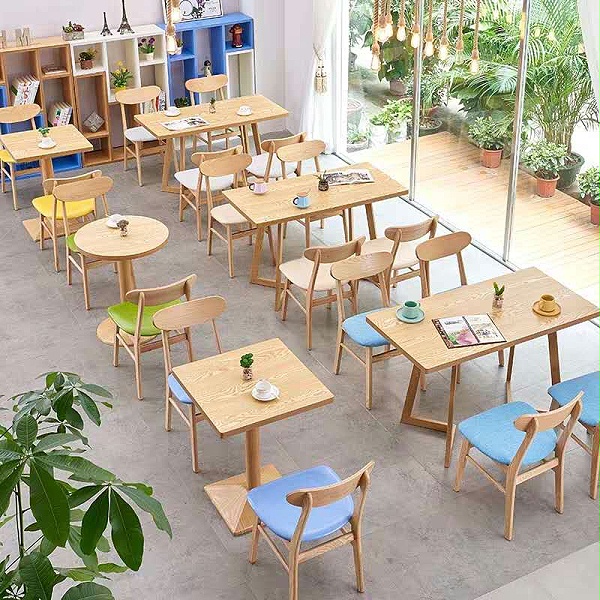 实木餐饮桌椅