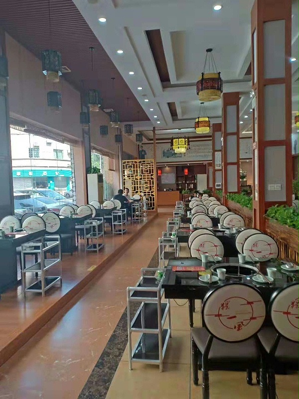 火锅店餐桌椅